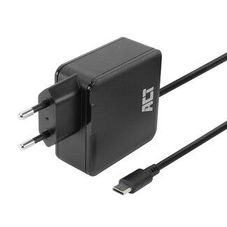 ACT ACT USB-C laptoplader 65W met Power Delivery-profielen, 2 meter