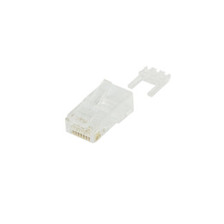 ACT ACT UTP Cat6 modulaire connector, RJ45, Zip Bag