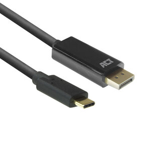 ACT ACT USB-C naar DisplayPort kabel 2 meter