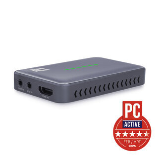 ACT ACT USB-C Video Capture Card, HDMI 4K@60Hz passthrough, 4K@30Hz capture