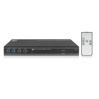 ACT ACT 4-Poorts DisplayPort 4K@60Hz KVM Switch
