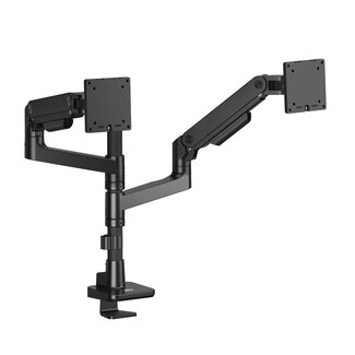 ACT ACT Monitorarm 49" office premium, gasveer, paalbevestiging, 2 schermen