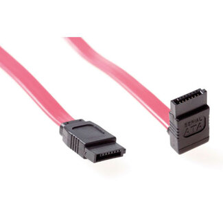 ACT ACT SATA aanluitkabel met haakse connector  0,75 m