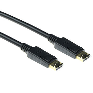 ACT ACT 5 meter DisplayPort cable male - male, power pin 20 niet aangesloten