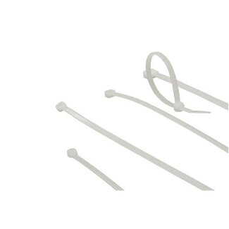ACT ACT Tie wraps | kabelbinders transparant, lengte 150 mm, breedte 3,6 mm