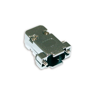 Intronics OEM 25 polige D-sub connectorkap gemetaliseerd