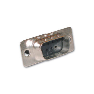 Intronics OEM 9 polige D-sub connector male voor krimpcontacten