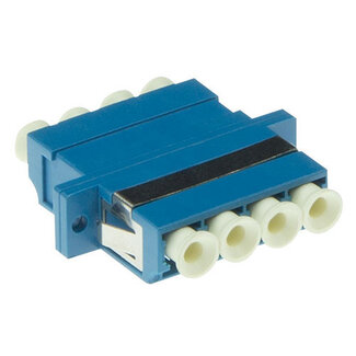ACT ACT Fiber optic LC-LC quad adapter singlemode OS2