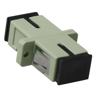 ACT ACT Fiber optic SC-SC simplex adapter multimode OM1/OM2
