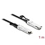 Delock Twinax Cable QSFP28 male to QSFP28 male 100 Gbps 1 m