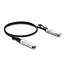 Delock Twinax Cable QSFP28 male to QSFP28 male 100 Gbps 1 m