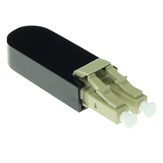 ACT ACT Fiber optic LC loopback adapter multimode 850 nm