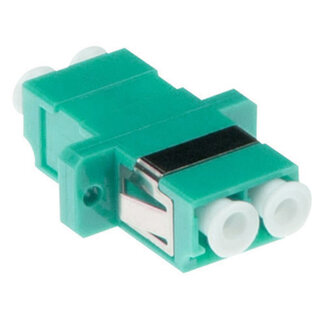ACT ACT Fiber optic LC duplex adapter multimode OM3