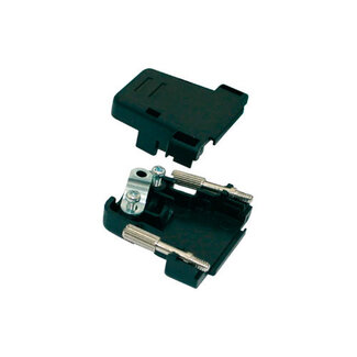 Intronics OEM 9 polige D-sub connectorkap plastic