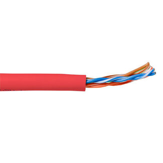 ACT ACT CAT5E U/UTP soepel patch rood 305 m