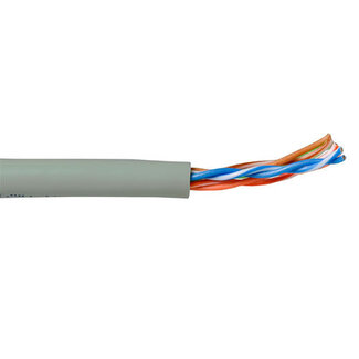 ACT ACT CAT5E U/UTP soepel patch grijs 305 m