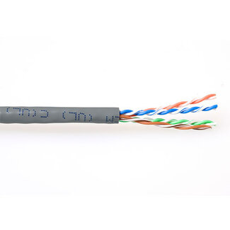 ACT ACT CAT6 U/UTP PVC soepel patch grijs 305 m
