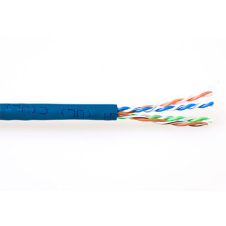 ACT ACT CAT6 U/UTP PVC soepel patch blauw 305 m