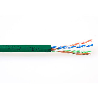 ACT ACT CAT6 U/UTP PVC soepel patch groen 305 m