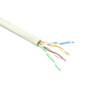 ACT ACT CAT6 U/UTP PVC soepel patch ivory 500 m