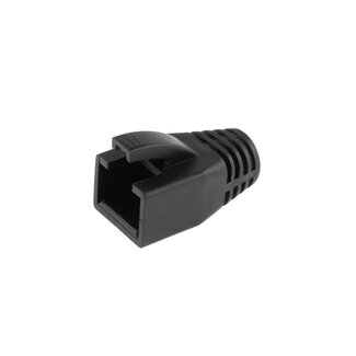 ACT ACT RJ45 zwarte tule voor 7,0 mm kabel