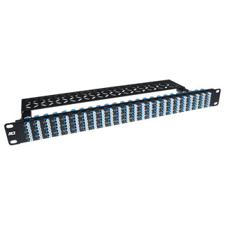 ACT ACT Fiber panel high density 96 verbindingen / 192 fibers LC singlemode OS2