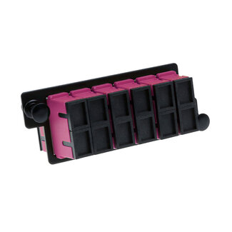 ACT ACT Adapterplaat 6xSC Duplex (12V) OM4