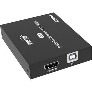 InLine InLine® KVM Extender over IP, HDMI Full HD, 150m, Transmitter (TX)