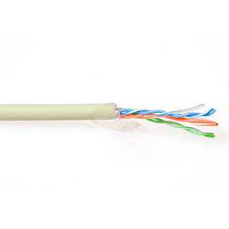 ACT ACT CAT5E F/UTP LSZH soepel patch ivoor 305 m