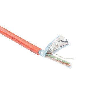 ACT ACT CAT5E F/UTP LSZH soepel patch rood 500 m