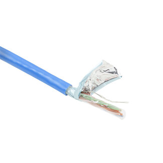 ACT ACT CAT5E F/UTP LSZH soepel patch blauw 100 m