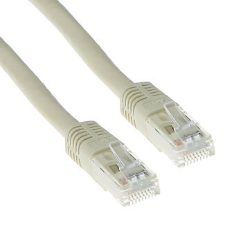 ACT ACT Ivoor 0,25 meter U/UTP CAT6A patchkabels met RJ45 connectoren