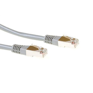 ACT ACT Grijze 1,5 meter F/UTP CAT5E patchkabel met RJ45 connectoren