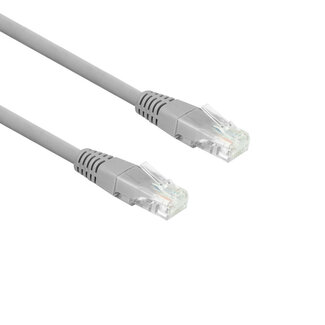 Eminent Eminent Grijze 3 meter U/UTP CAT6 patchkabel met RJ45 connectoren