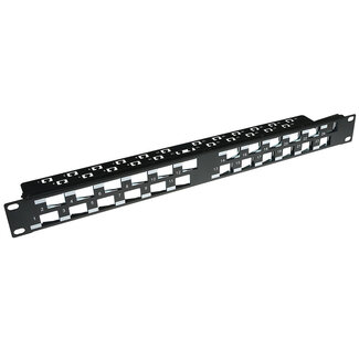 ACT ACT Patchpanel unloaded 24 poorten 45°