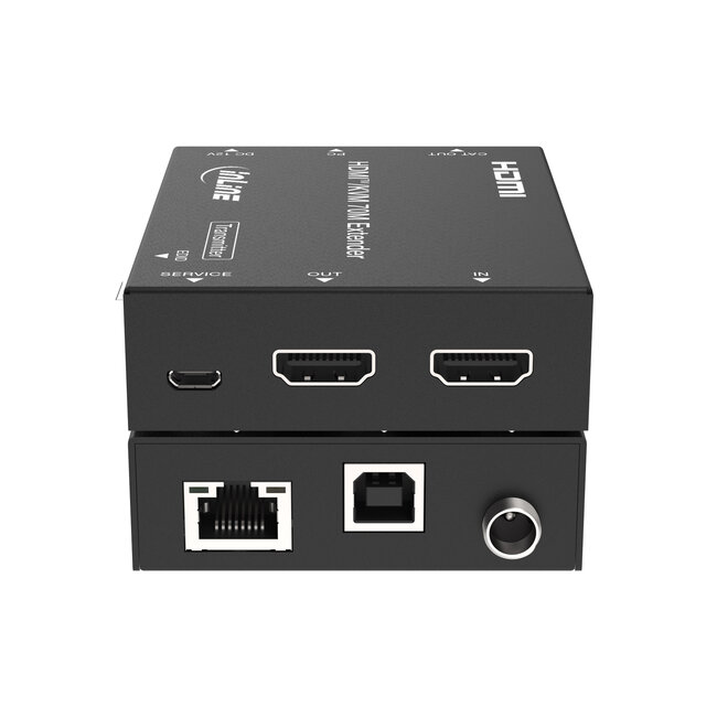 InLine® KVM Extender Cat.6, HDMI 4K/60Hz, 70m, Set