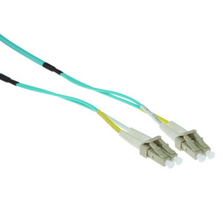 ACT ACT 10 meter Multimode 50/125 OM3 duplex ruggedized fiber kabel met LC connectoren