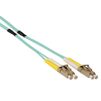 ACT ACT 50 meter Multimode 50/125 OM3 duplex ruggedized fiber kabel met LC connectoren