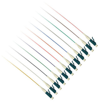 ACT ACT LC 50/125 OM3 fiber pigtail set of 12 pieces