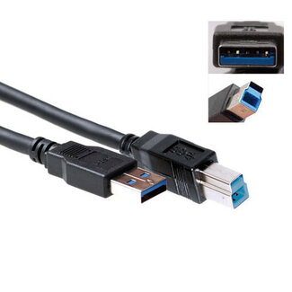 ACT ACT USB 3.0 A male - USB B male  3,00 m