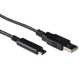 ACT ACT USB 2.0 aansluitkabel C male - A male 1,00 m