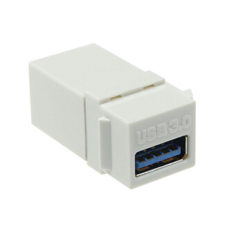 ACT ACT Keystone koppelstuk USB-A female-female