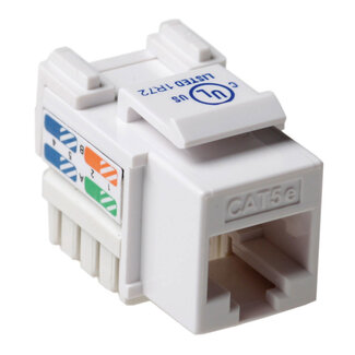 ACT ACT Keystone Jack CAT5E unshielded down wit