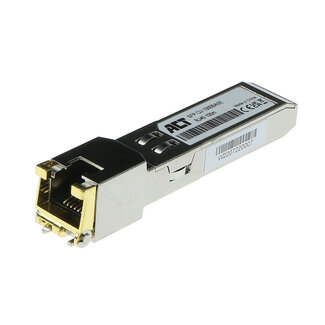 ACT ACT SFP 1000Base copper RJ45 transceiver gecodeerd voor HP / HPE / Aruba / Procurve / H3C (J8177A/J8177B/J8177C/J8177D)