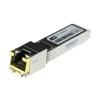 ACT ACT SFP+ 10Gbase copper RJ45 transceiver gecodeerd voor HP / HPE /Aruba / Procurve (813874-B21)