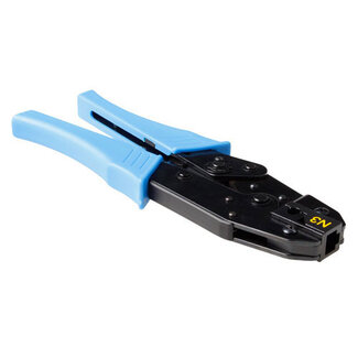 ACT ACT Modulaire krimptang RJ45 voor kabel met een buitendiameter van 7 tot 8 mm.