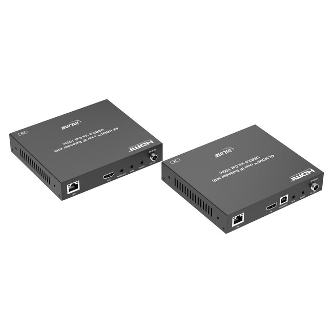 InLine® KVM Extender over IP, HDMI 4K/60Hz, 100m, Set