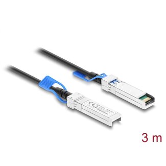 DeLOCK Delock Twinax Cable SFP28 male to SFP28 male 25 Gbps 3 m