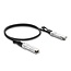 Delock Twinax Cable QSFP+ male to QSFP+ male 40 Gbps 1 m