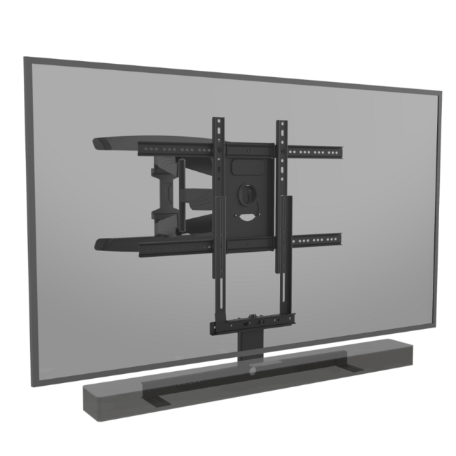 Draaibare muurbeugel met Samsung Soundbar frame